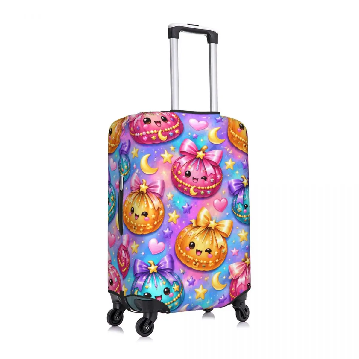 Cartoon Xiaolongbao Sky Suitcase Cover Fun Cruise Trip Protector Luggage Accesories Vacation