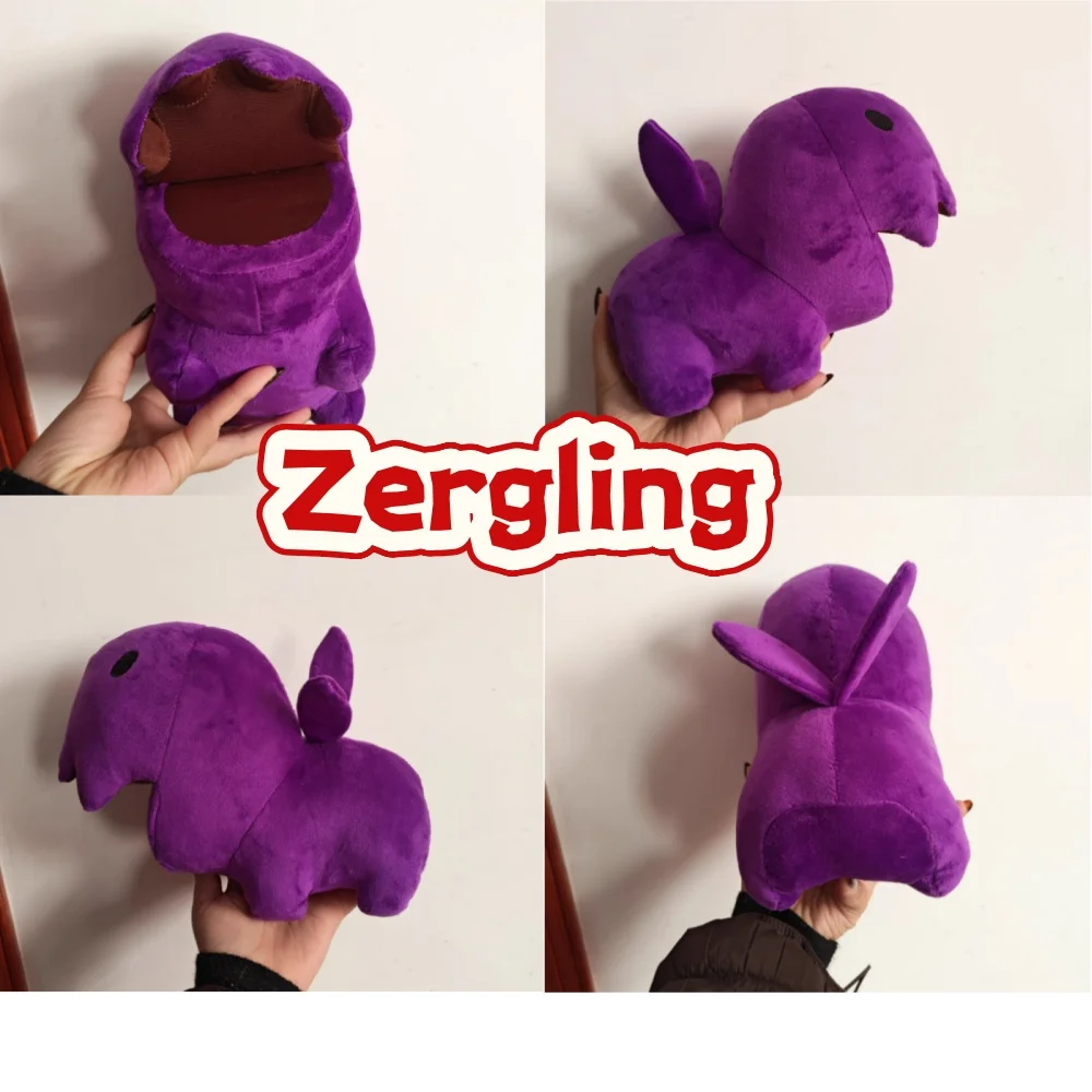 

19 см плюшевая игрушка Zergling фиолетового цвета KO Ver, ограниченная серия, мягкие игрушки, новый игровой вентилятор для детей и взрослых, подарок
