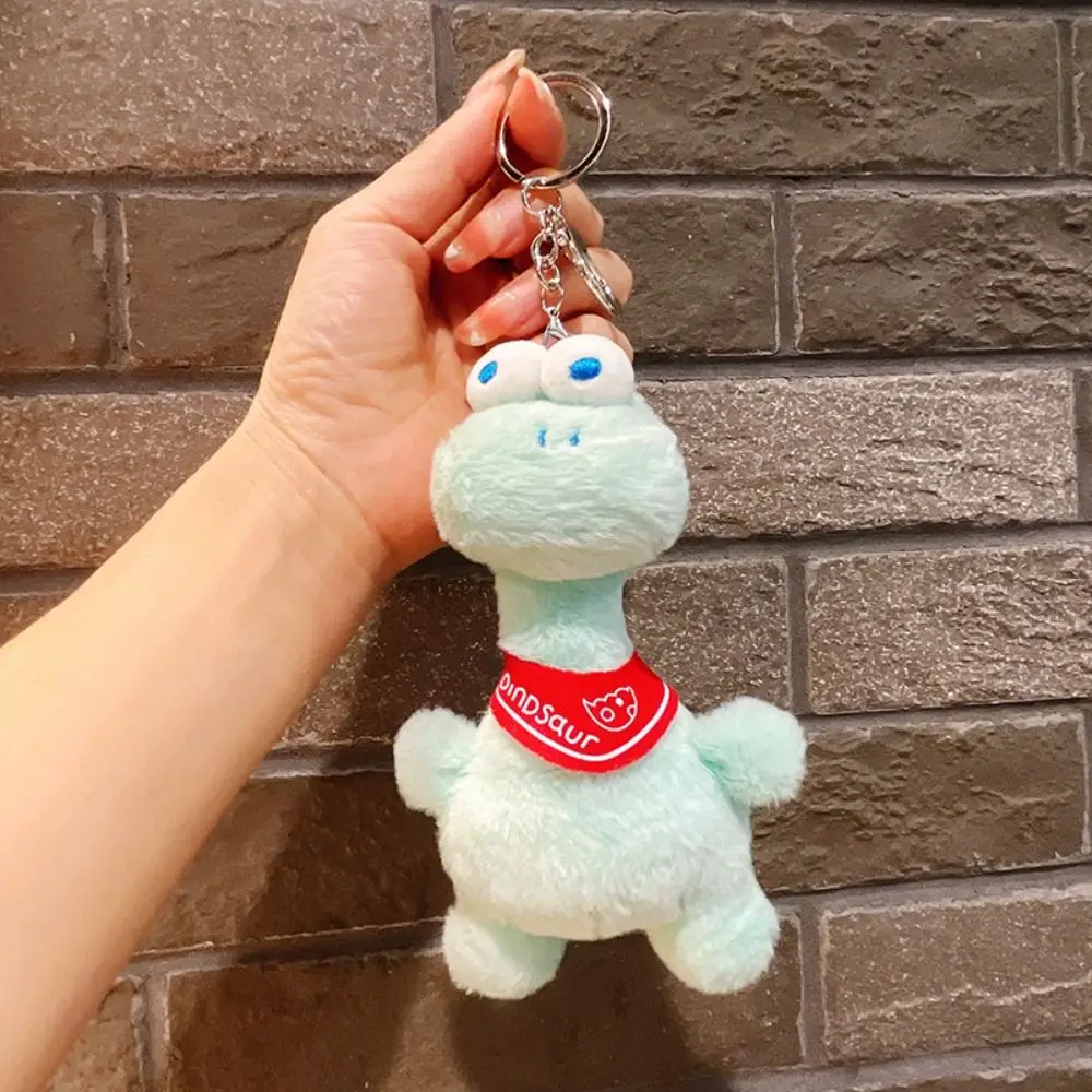 Gifts Plush Pendant Wedding Present Plush Dinosaur Keychain Backpack Pendant Green Dinosaur Doll Dinosaur Plush Keyring