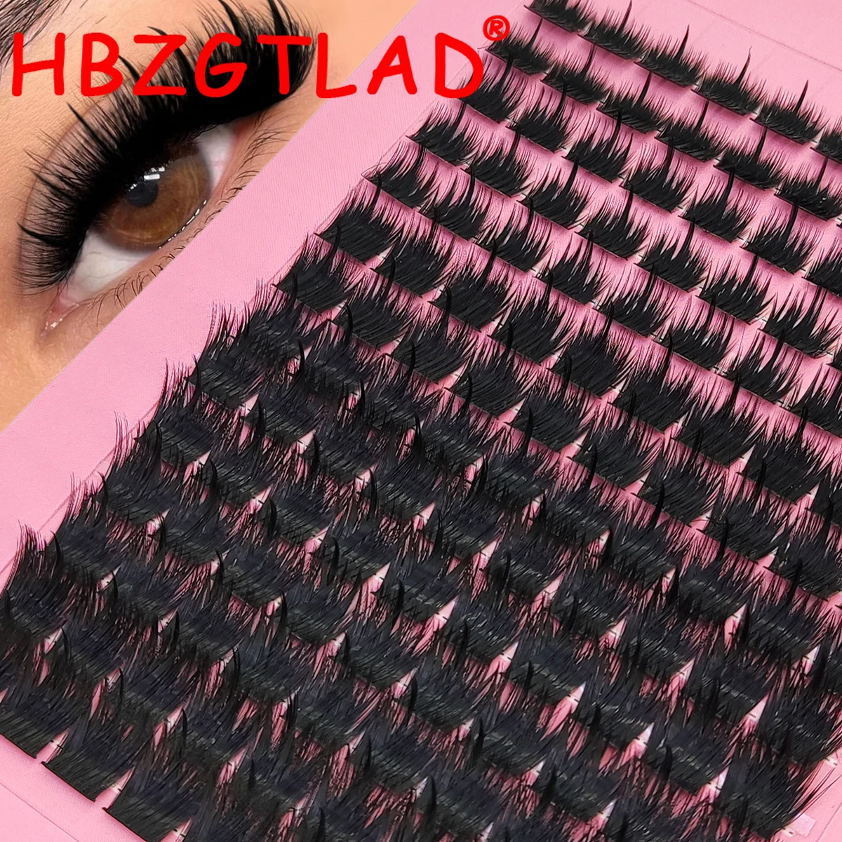 Eyelash Extension Anime Style - HBZGTLAD manga tarzı kirpik kümeleri ince