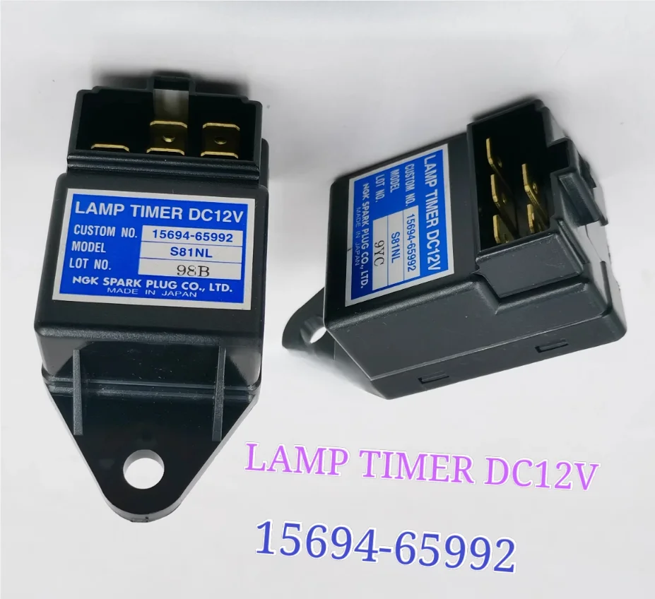 

2 шт. для двигателя Kubota 15694-65992: Реле предпускового подогрева с таймером и индикатором, 12В постоянного тока, NGK Sunward Intelligent 90