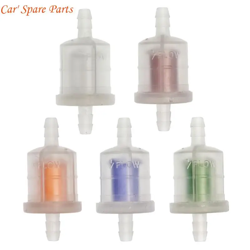 

Y4UA Универсальный газовый фильтр мотоцикла 6,5 мм, простая установка, бензиновый фильтр для велосипеда