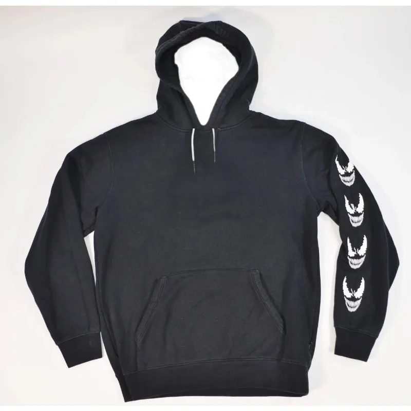 Zapatos Ropa Marvel Venom Black C Ó Mic Sudadera em Capucha Moda Moletom com capuz estampado de secagem rápida