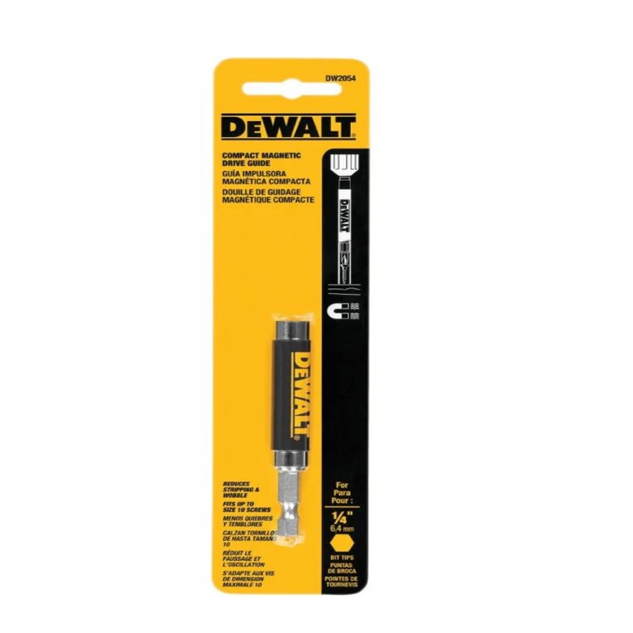 Imagem -06 - Dewalt-adaptador Magnético de Perfuração Suporte de Ponta Drive Guide Acessórios Compactos para Ferramentas Dw2054b 80125 mm 4