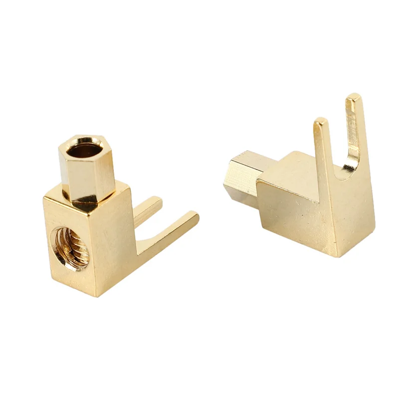 

24 Pcs Total Hi-End Banana To Spade Adapter Plug/Speaker Cable Connector [Wy-Yp01-8/Spade De L/8]-New