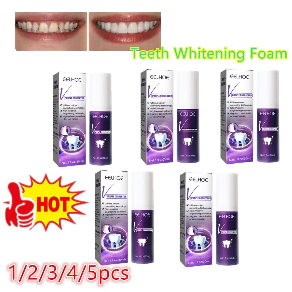 Lot Teeth Removing Deep Smoke Stains Gingiva Protection Purple Orthopedic Toothpaste Effectively Cleans Oral Cavity Brightens