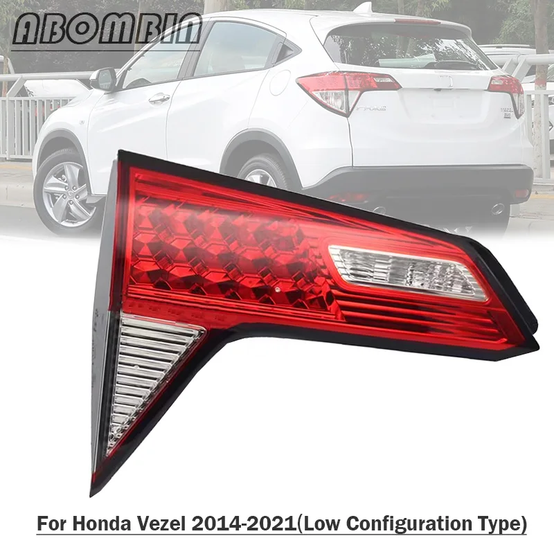 

Tail Fog Lamp Housing Brake Stop Indicator Lamp Rear Bumper LED Inner Tail Light Cover For Honda Vezel 2014 15 16 17 18 19 20 21