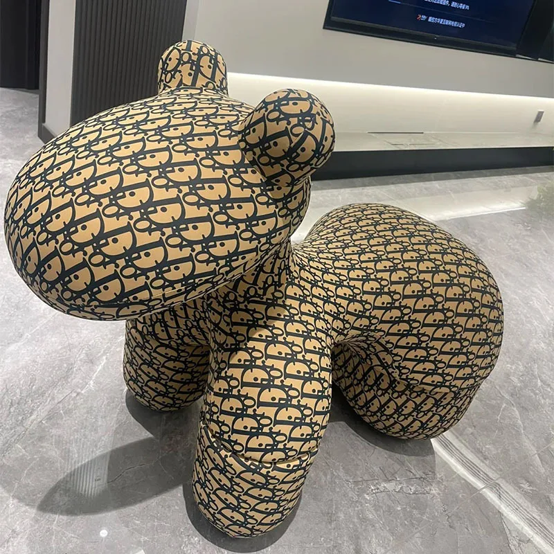 

Pony chair creative living room decorative chair, children's toy chair cartoon animal seat single chair