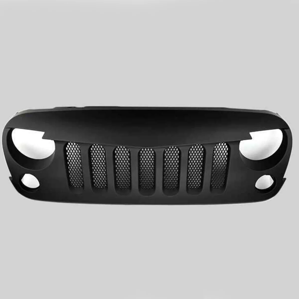 

Lantsun для Jeep JK, черная передняя решетка lantsun, автомобильная решетка, чехлы на переднюю решетку, сетчатая решетка для Jeep Wrangler JK 2007-2017 J034