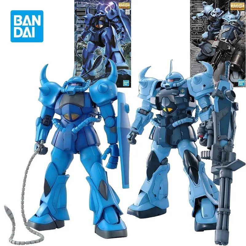

BANDAI MG 1/100 MS-07B GOUF Ver.2.0/MS-07B-3 GOUF CUSTOM Фигурки мобильный костюм Gundam аниме игрушки для мальчиков оригинальная коробка