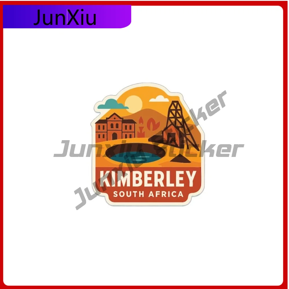 

Kimberley South Africa Sticker Vinyl Vacation Decal Adventure Motorcycle Bumper Window Phone Trunk Windshield Guitar Stickers