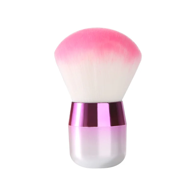 Portable Soft Fluffy Nail Dust Cleaning Brush Large-sized Exquisite Mushroom Shaped Makeup Brushes Loose Powder & Blush Brush