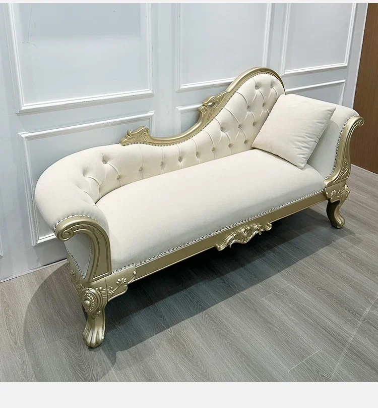 

American concubine couch Modern living room Balcony Beauty couch Bay window Bedside concubine chairAsmt52