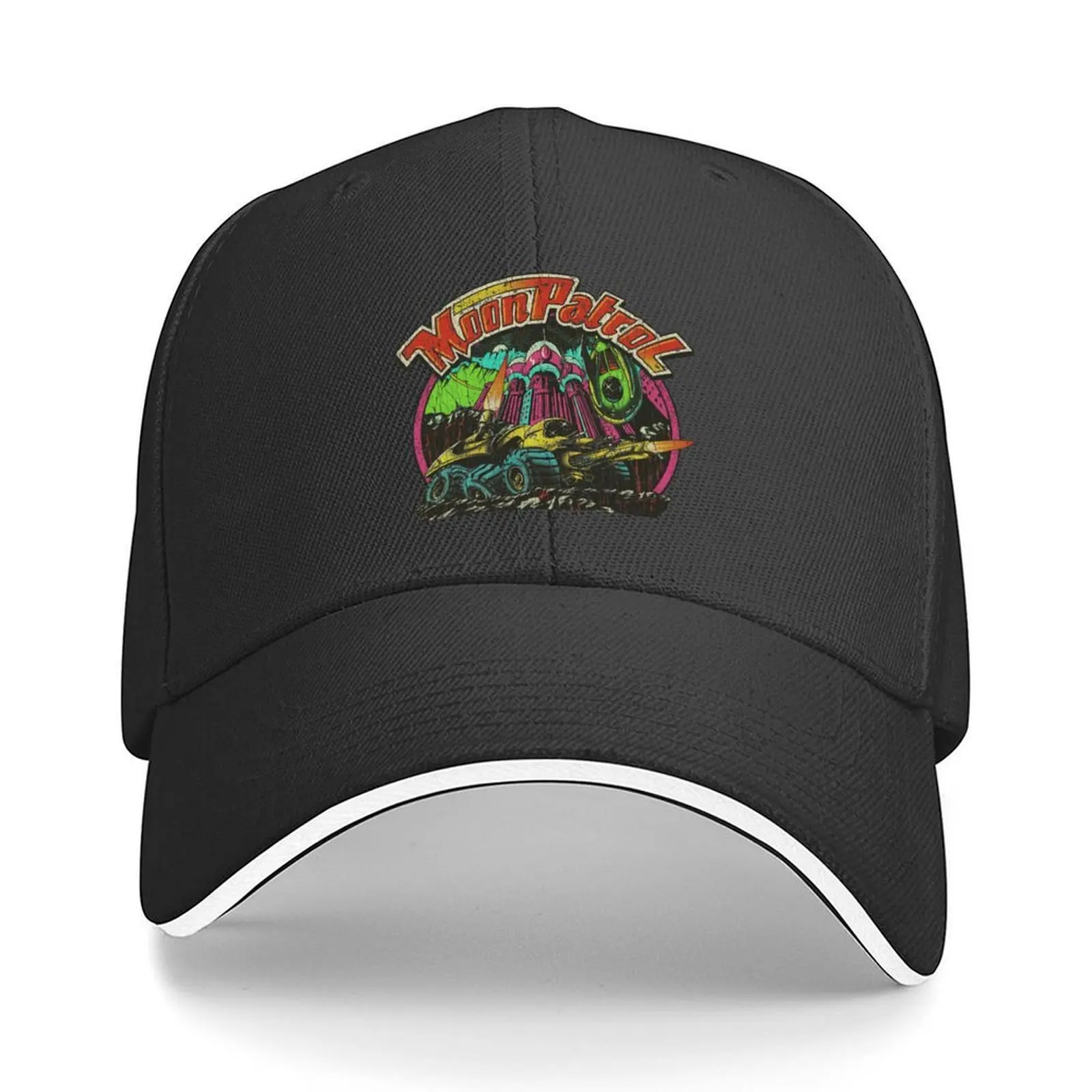 

Moon Patrol 1982 Baseball Cap hard hat Visor Sports Cap hats on offer Caps For Women Men's