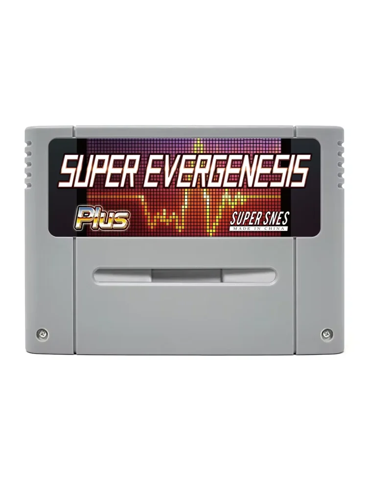 Super EVERGENESIS SNES SFC V12 3000-in-1-Spielkarte mit 8G-TF-Karte für Super Famicom 16-Bit JPN/EU/USD-Videospielkonsole