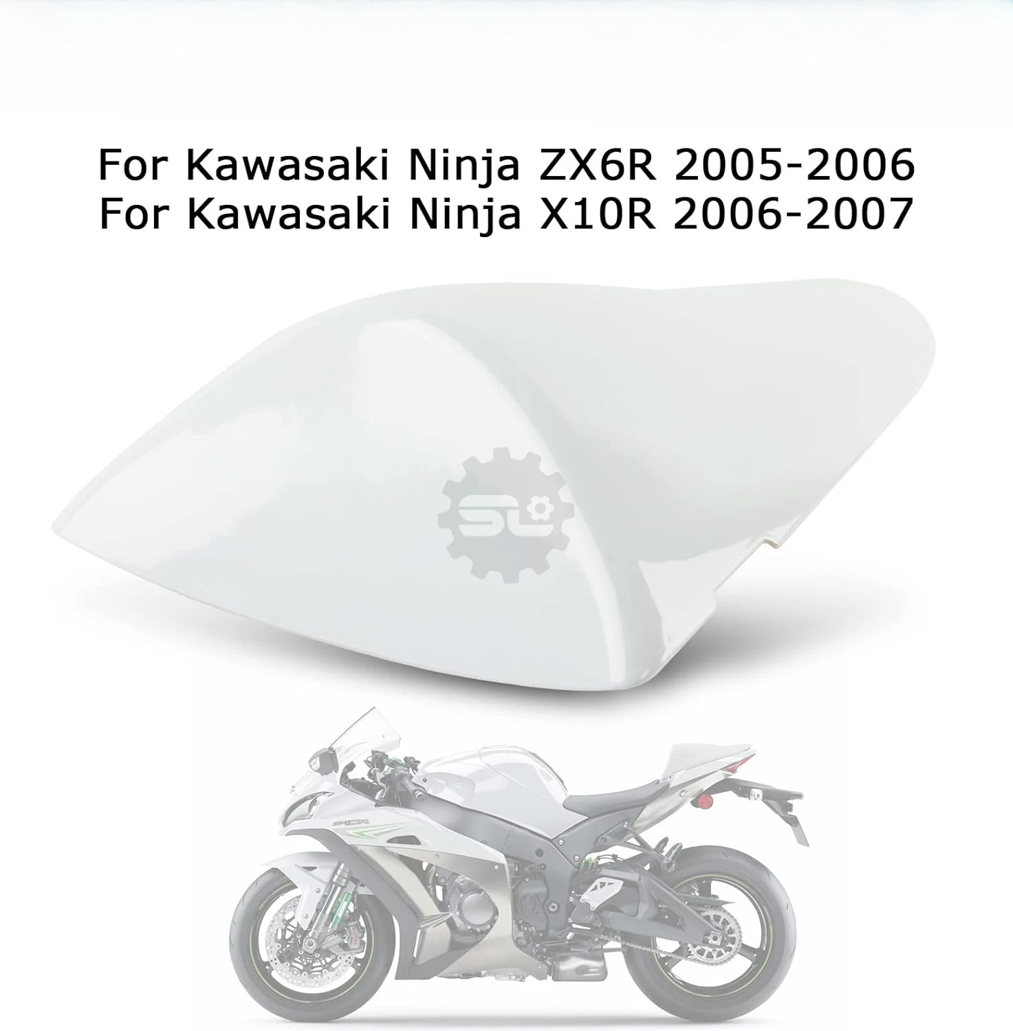 Motorcycle accessories for Kawasaki Ninja ZX6R  ZX10R 2005 2006 2007 Motobike Rear Passenger Seat Fairing Cover Cowl Tail