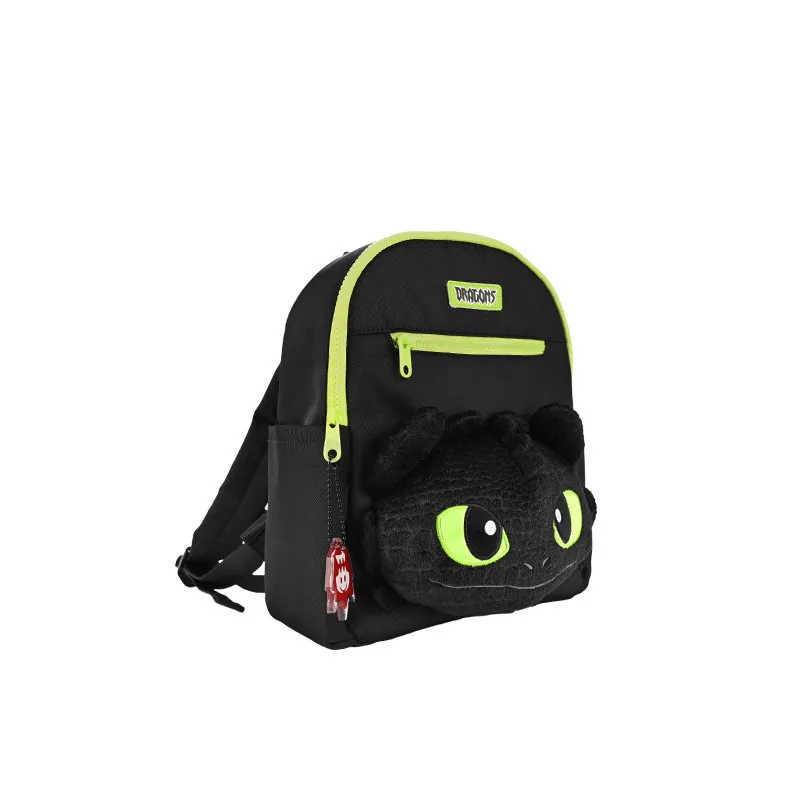 Potdemiel How To Train Your Dragon Toothless Backpack, Tim Bear School Bag, Large Capacity Student Rucksack Casual Travel Daypac view 2