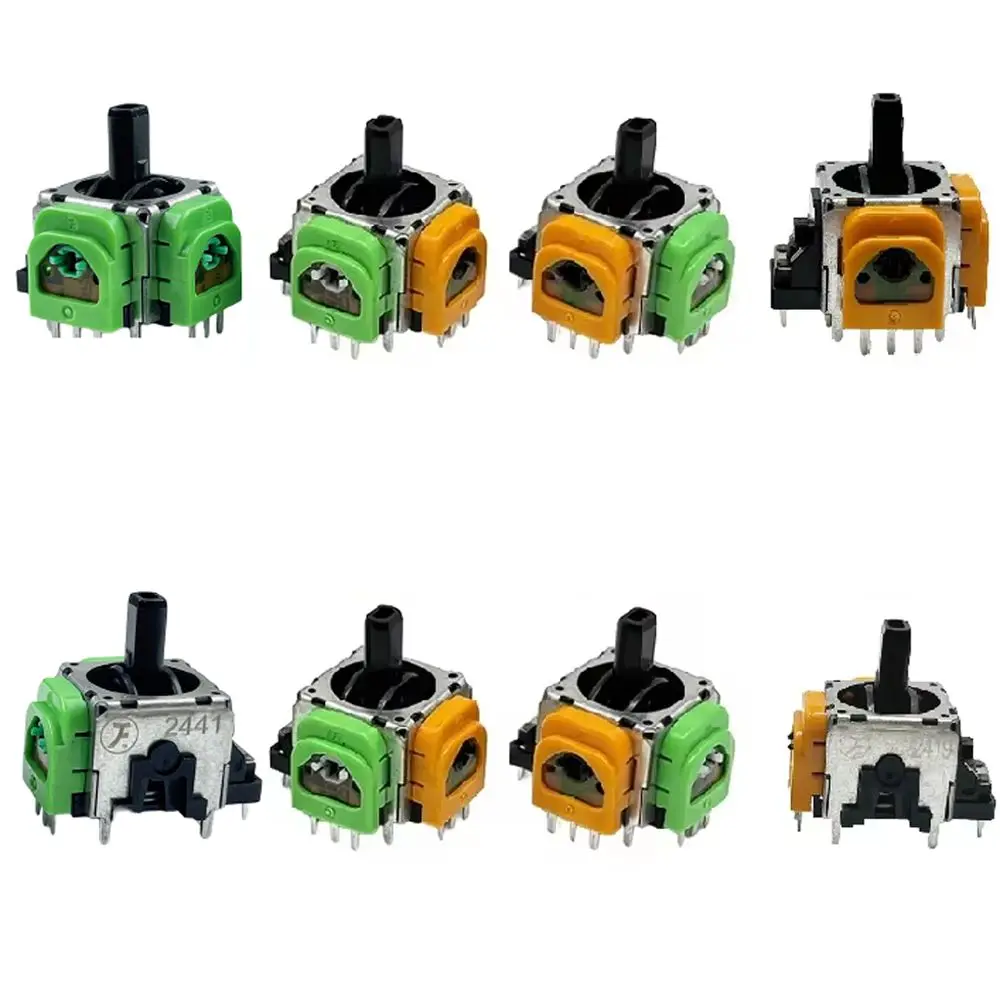 3D Analog Sensor Hall Effect Joystick High Precision No Drift Controller Thumb Stick Power Saving for PS5/PS4/Xbox/Switch Pro