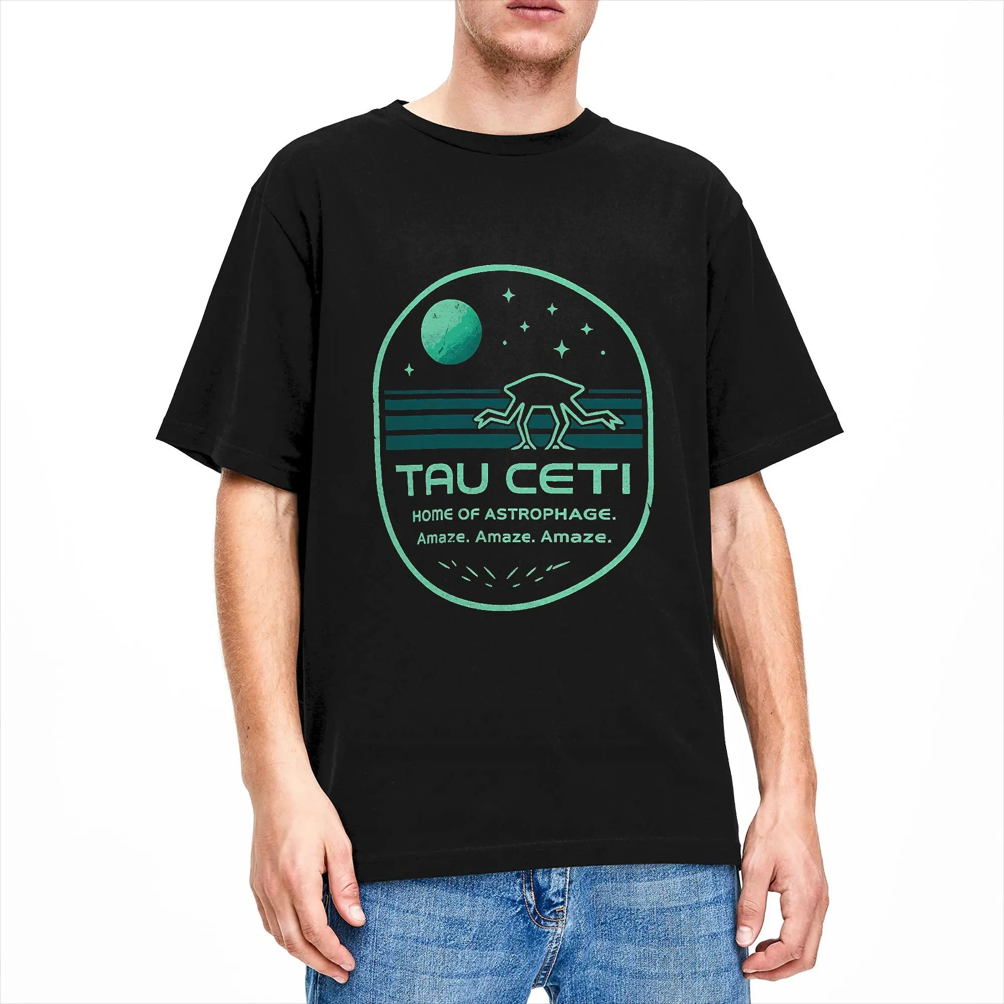 Project Tau Ceti Cotton T Shirt For Adult Summer  Vintage T-Shirts Crewneck Hip Hop Tee Shirt Oversized Wholesale Clothing