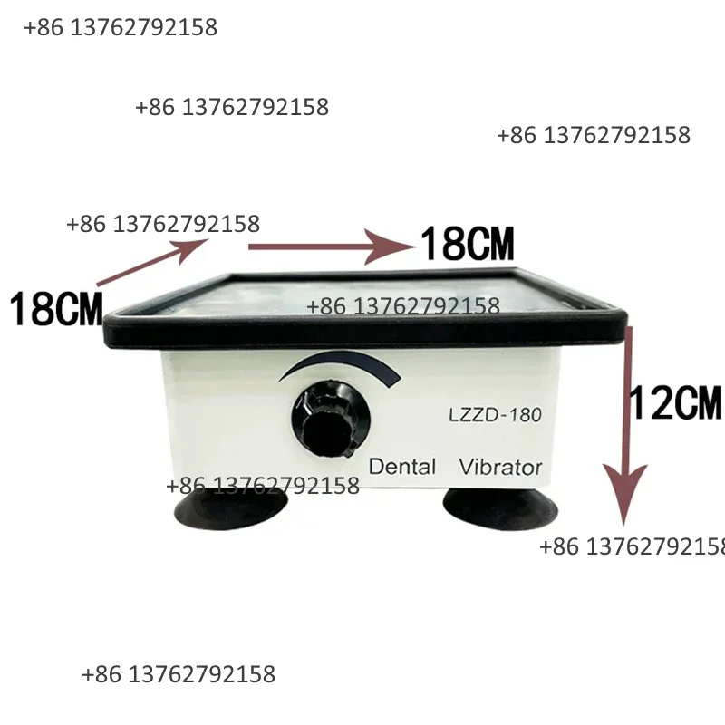 220V/110V Square Dental Plaster Vibrator Powerful Oscillator Gypsum Model Bubble Remover Dental Lab Vibration Shaking Equipment