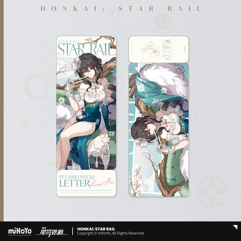 Official Honkai Star Rail Gaming Merchandise Cartoon Characters Cosplay Ruan Mei Product Lines Halloween Gifts