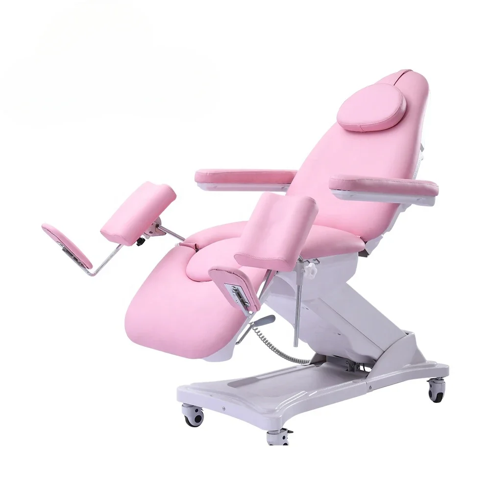 

for For Hospital Treatment Table Electric 2 Motors Gynecological Examination Chair With Stirrup