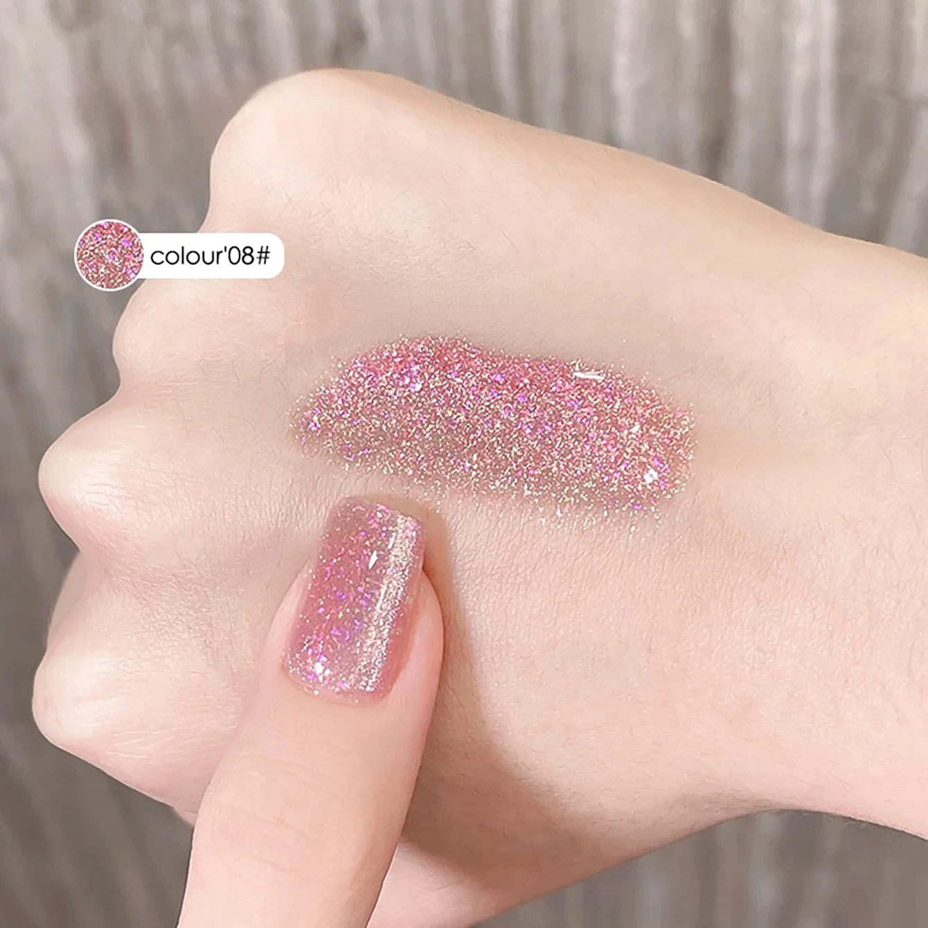 1 pçs shaka verão arte do prego quebrado glitter olho de gato gel unha polonês 2025 novo estilo gelo transparente moda branqueamento gel popular