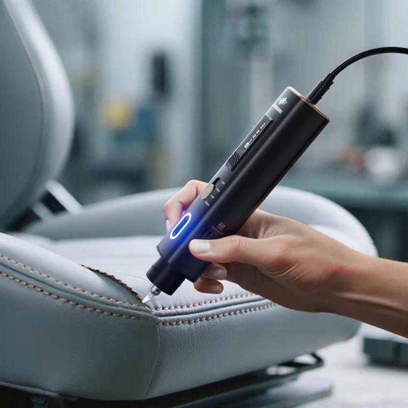 Precyzyjny elektryczny nóż ultradźwiękowy 40 kHz do detailingu samochodowego i wymiany folii samochodowej - do użytku domowego