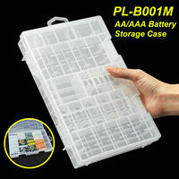 Hard Plastic Battery Storage Boxes Case AA AAA C D 9V Cell Battery Holder Container Box For 2 4 5 8 10x 9V D C AAA AA Batteries