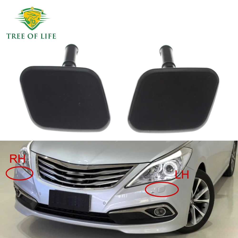 Pour Hyundai Azera 2015 2016 2017 pare-chocs avant phare lampe laveuse Spray nettoyage actionneur couvercle capuchon de haute qualité
