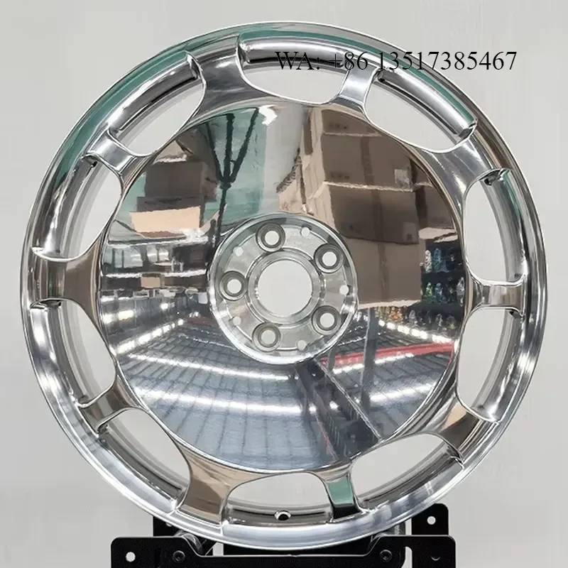 New 20*8.5 100mm Aluminum Alloy Forged Wheel Hub Mirror Polished Multi-Spoke 5*112 Retrofit/Upgrade Fits Passenger Car Models