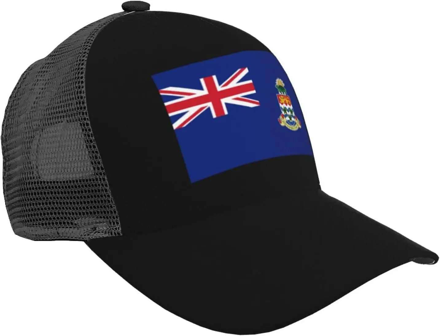 Flag of Cayman Islands Baseball Caps Unisex Adjustable Outdoor Breathable Mesh Baseball Hat