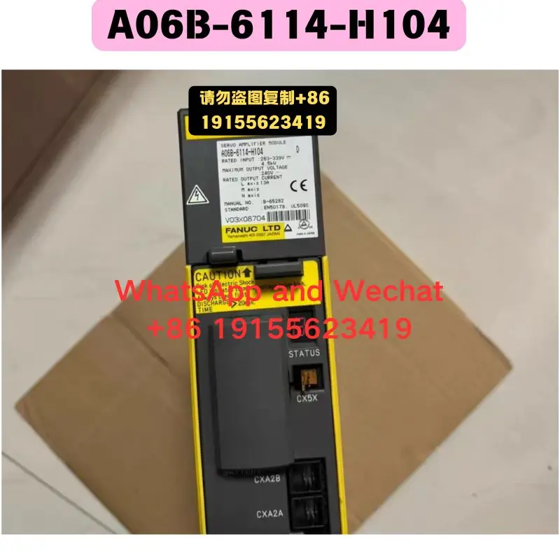 

Б/у оригинальные разобранные детали A06B-6114-H104. Функциональный тест драйвера пройден. Быстрая доставка.