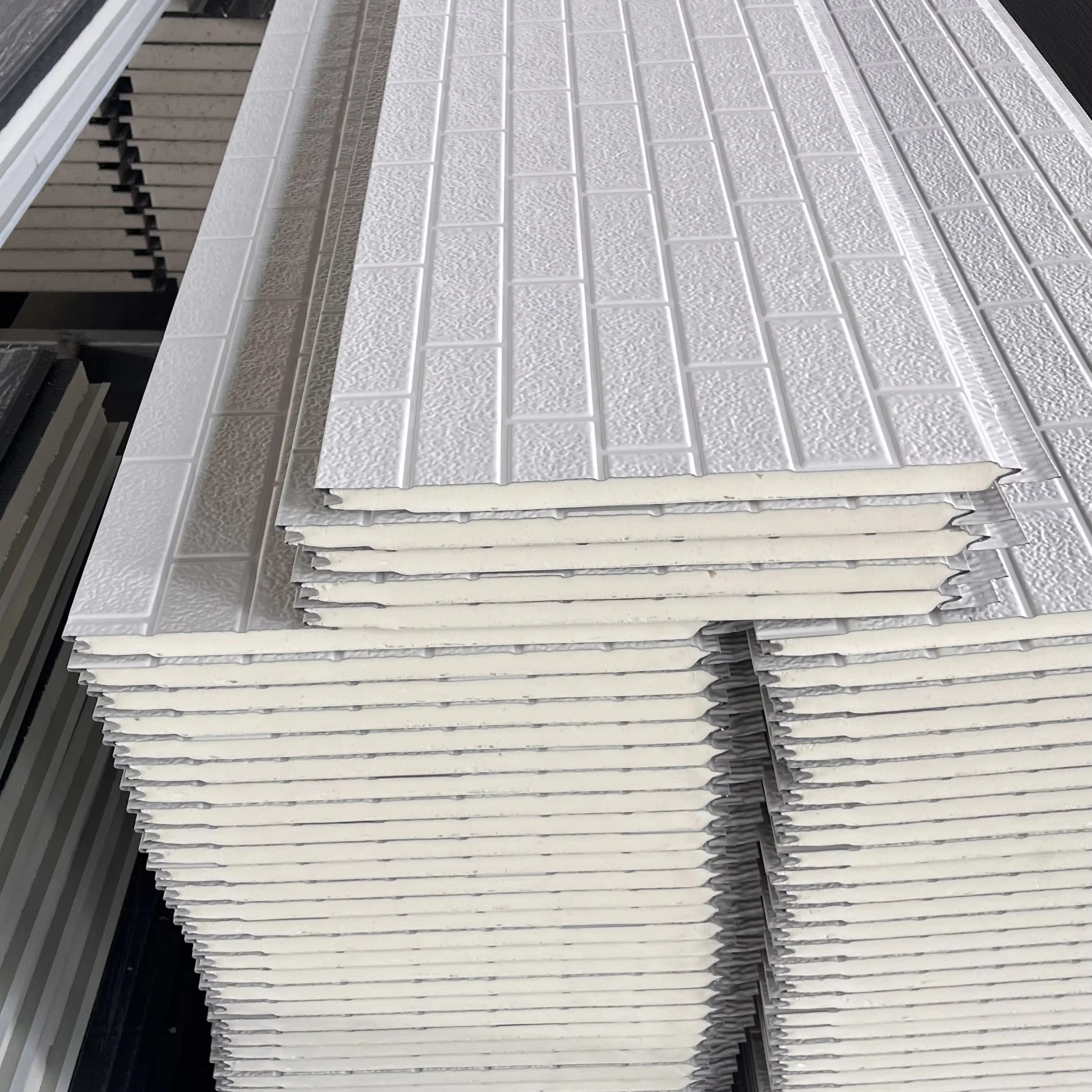 

Consult before placing an orderGood Selling Exterior Wall Insulation Panel Polyurethane Sandwich Panel for Prefab House