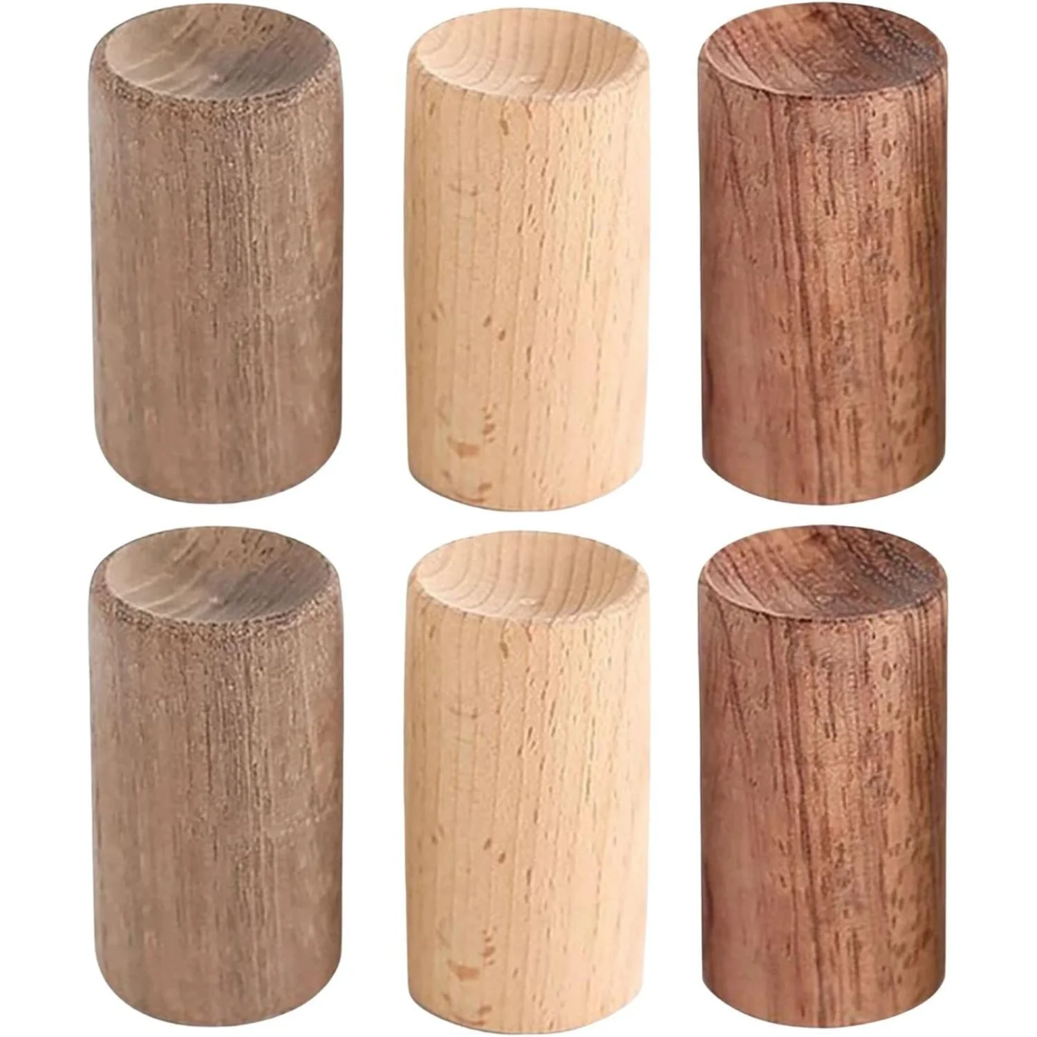 

6 Pieces Diffuser Wood Block Fragrance Perfume Wooden Diffused for Indoor Toilet Desk Office Shelf
