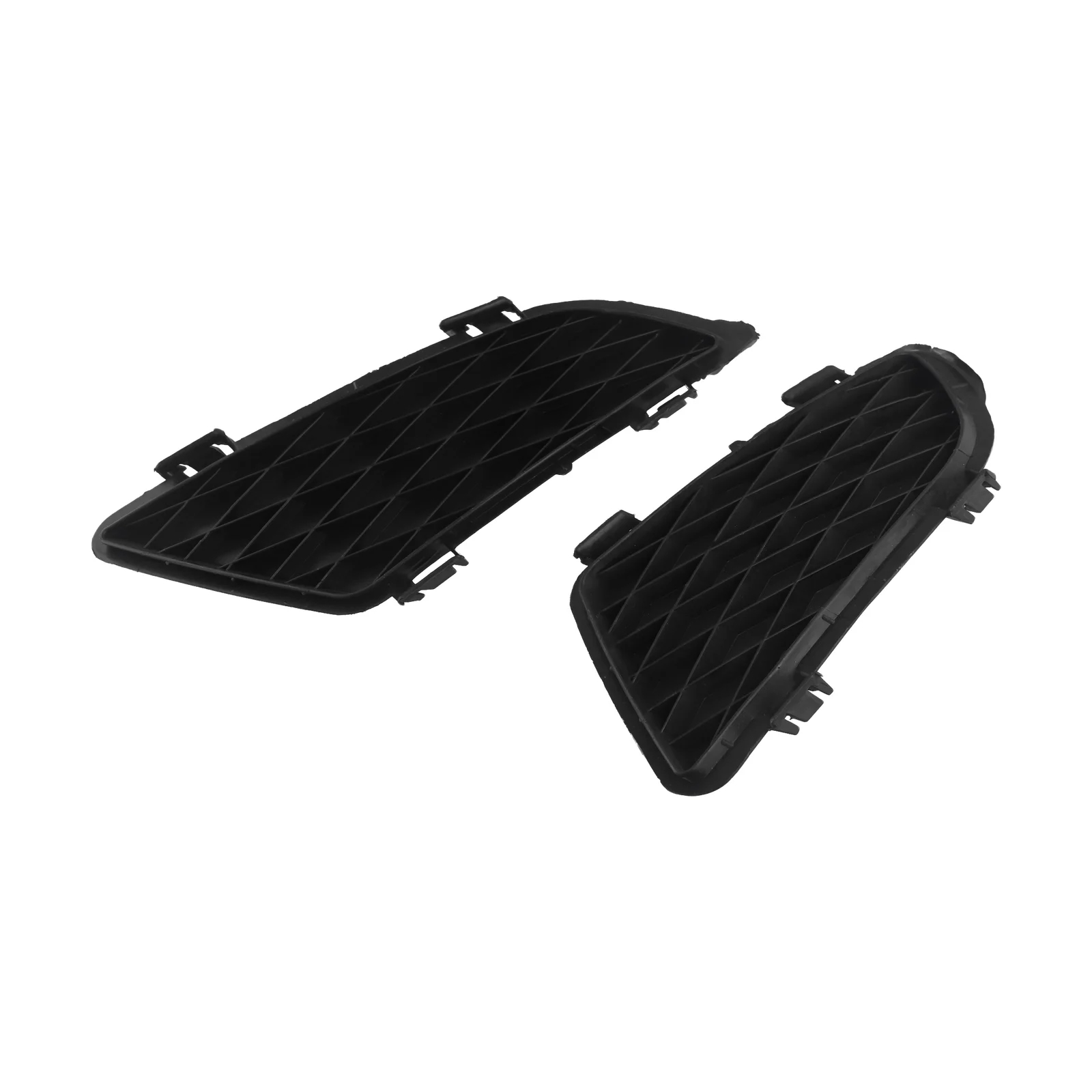 Fog Light Grille Replacement Front Bumper Fog Light Grille Replacement Part Appearance Shape Size High Quality Material