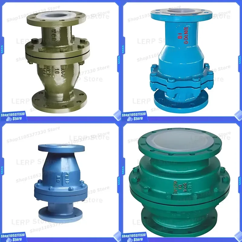 High Efficiency H44F46-16C Lined Rotary Check Valve
