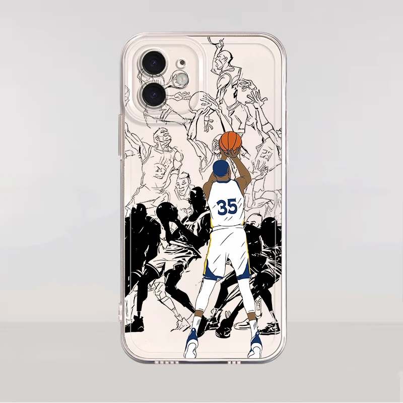 バスケットボールスター クールなスマホケース Honor X7b X8b X9a Y9 Prime 2019 90 Lite X9b クリアカバー