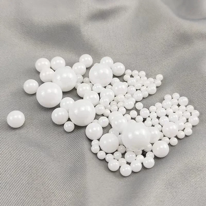 1-100 Stück Zirkonoxid-ZrO2-Lagerkugeln G10 Präzisionsqualität 0,8 mm-19,05 mm Verschleißfeste Isolierende Keramikkugeln Weiße Kugeln – Detail 5