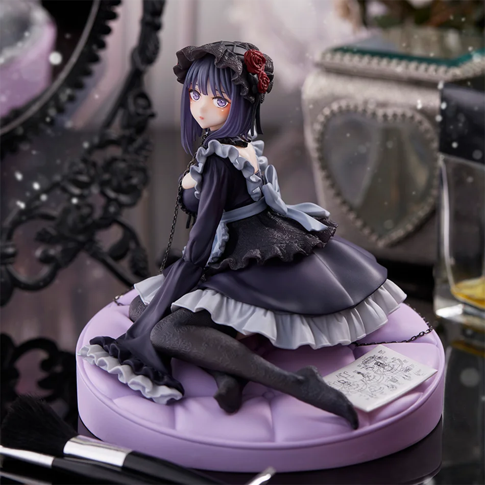 ฟิกเกอร์อนิเมะ Hot My Dress-Up Darling ชุดแม่บ้านสีดำ คิตากาวะ มาริน ของสะสม โมเดลตั้งโต๊ะ ของเล่น ของขวัญ