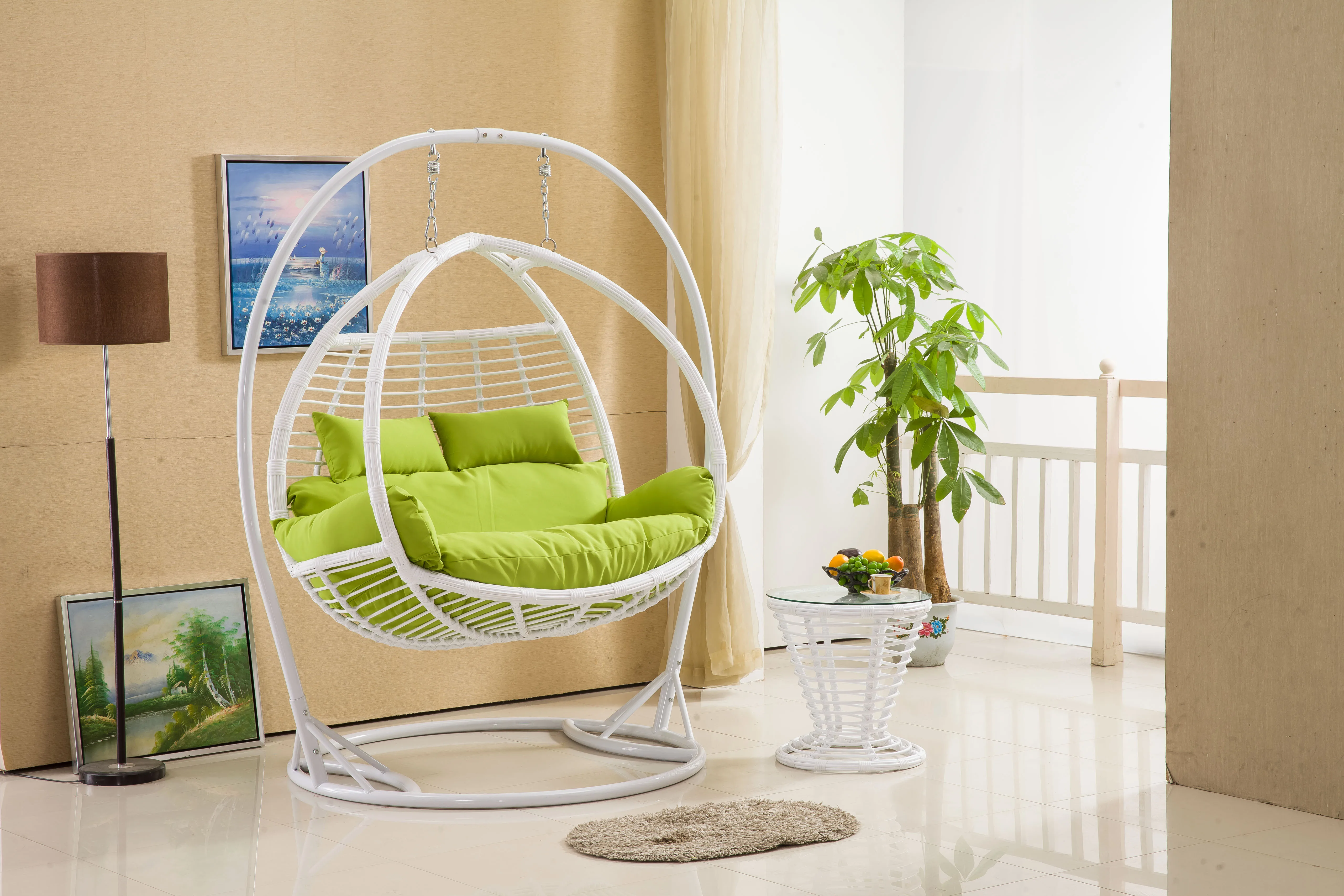 xx-Silla Columpio Doble Darwin - Outdoor Furniture Darwin reseña y precio