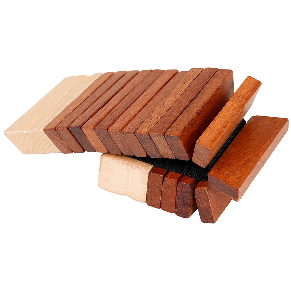 

Serpentine Wood Toddler Instruments Practical Smooth Edges Parent Child Plaything Music Toy Babies Preschool Children