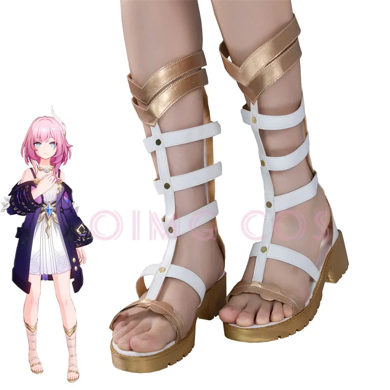 

Honkai Star Rail Cyrene Cosplay Shoes Chinese Anime Style Halloween Game