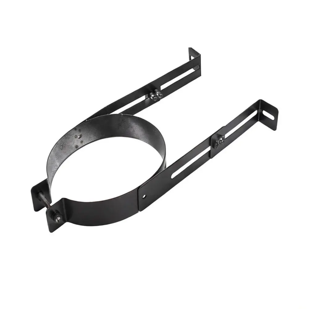 Stainless Steel Wall Mount Chimney Bracket Clamp For Wood Burning Stove Fireplace Exhaust Flue Duct Support