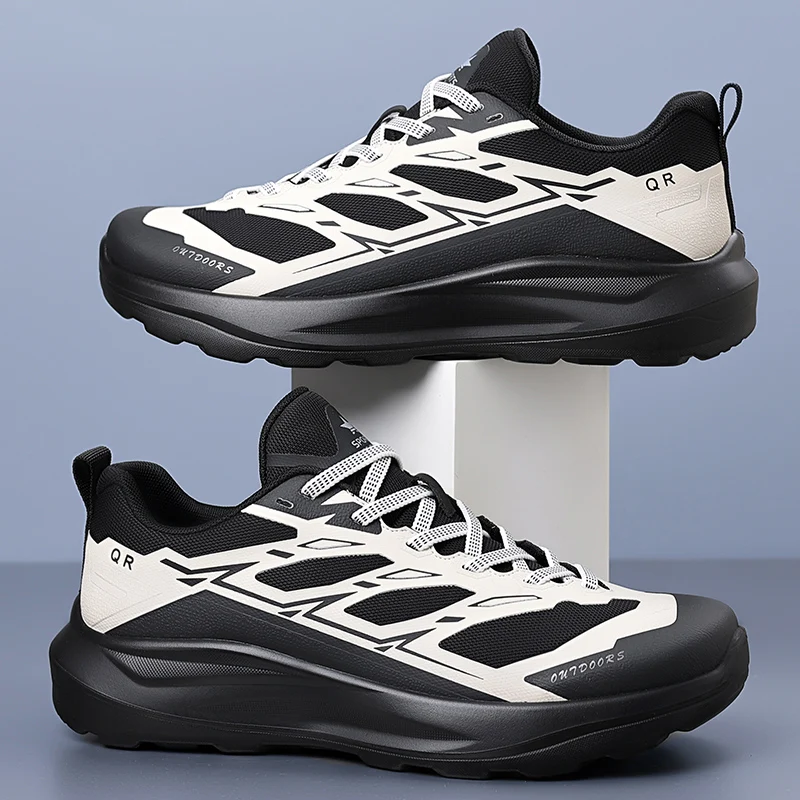 

Outdoor Men's Shoes, Spring Low-Cut Non-Slip Shock-Absorbing Running Shoes, Men's Outdoor Cross-Country Hiking Shoes