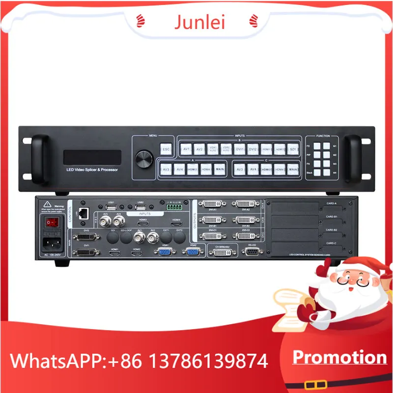 

Amoonsky AMS-SC359 three-windows Led Splicing Processor Means 3 Independent Video Processor