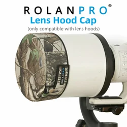 ROLANPRO Lens Hood Cap For SONY FE600mm FE400mm FE300mm FE 200-600mm FE 70-200mm FE100-400mm Telephoto Lens Camouflage Hood Cap