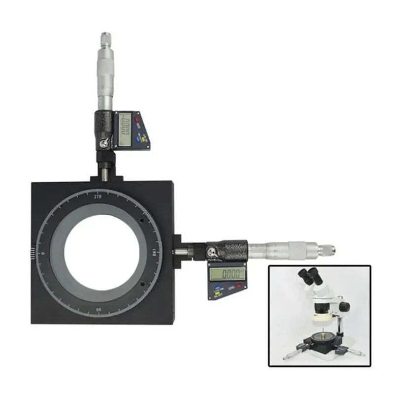 Digital Measurement Microscope Mobile Platform Microscope Mobile Stage XY Measuring Platform