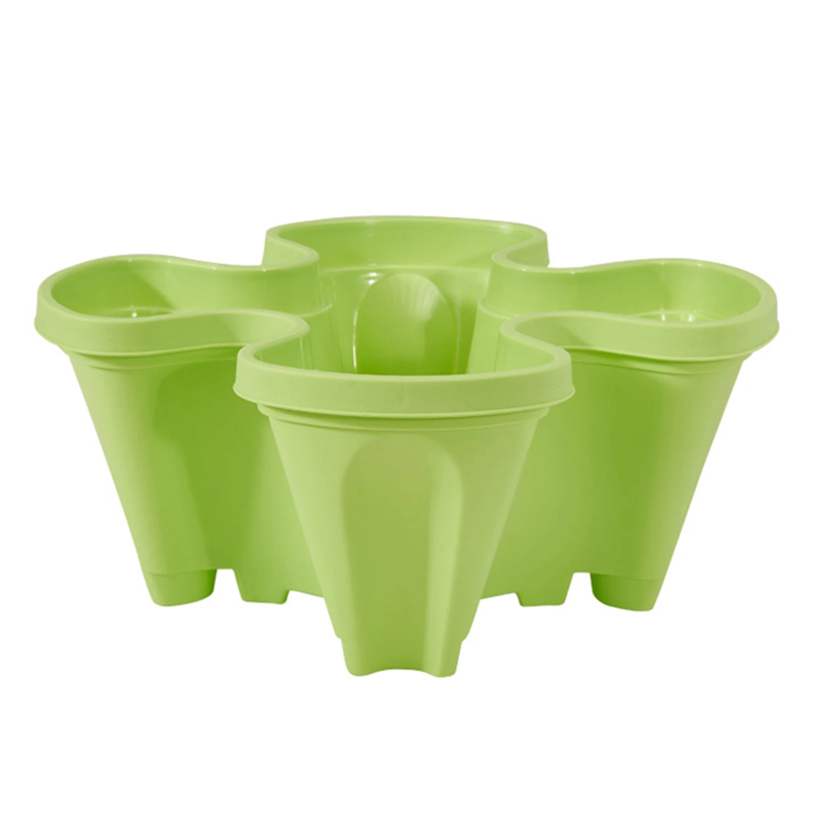 

Stack-Up Type Stereoscopic Flower Pot Plastic Stackable Vertical Flower Plant Pot For Garden Home