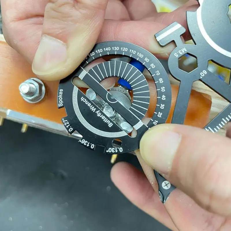 Bicicleta Metal Ferramenta Chave Chaveiro, Chaveiro Portátil, Mini Ferramentas Manuais, DIY Car Keyring, Presente de Ano Novo